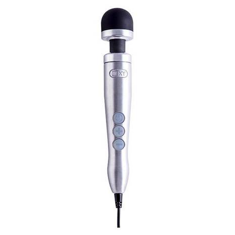 Masażer - Doxy Number 3 Wand Massager Silver